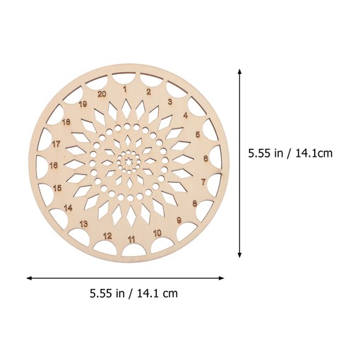 Wooden Wire Board Embroidery Thread Holder Threads Organizing Tool - Picture 8 of 12