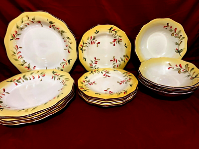 Better Homes Gardens Tuscan Retreat Set Each Dinner Salad