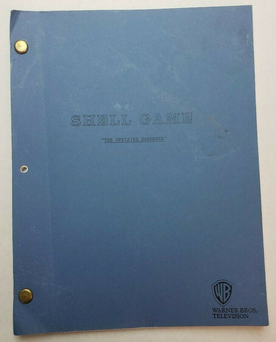 SHELL GAME John Wirth 1986 TV Regular discount Up Limited time trial price Script BENICIO TORO DEL 