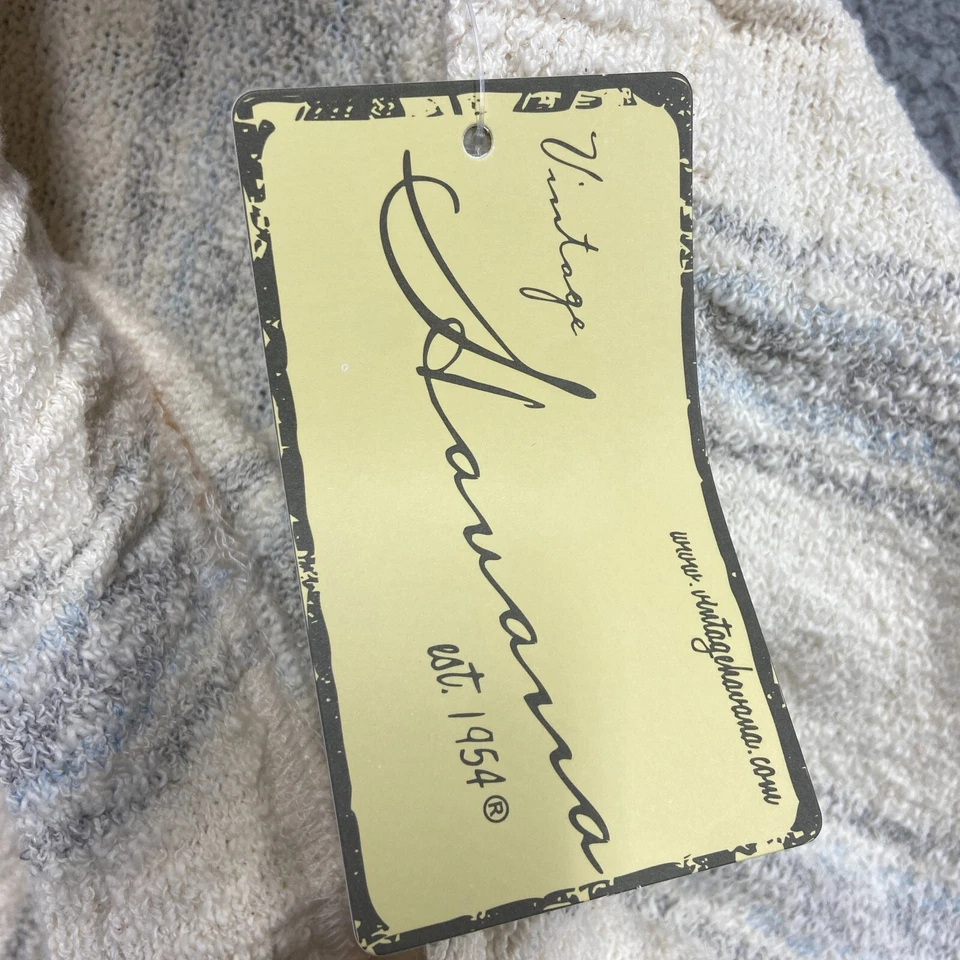 Nuevo con etiquetas Pantalones Cortos Vintage Havana Para Mujer Marfil Multicolor Cómodos con Cordón Talla Pequeña Foto 3 de 4