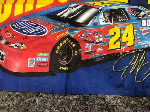 Vintage 2001 Nascar Jeff Gordon Racing Flag Banner JG Motorsports Single Sided - Picture 8 of 18