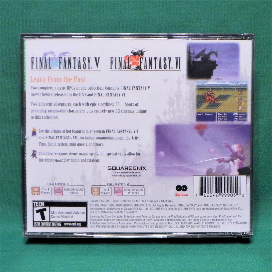 Final Fantasy Anthology, FF 5 & 6 (PlayStation 1, PSone PS1