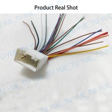 For Toyota with JBL Car Stereo Radio GPS CD DVD Wiring Harness Wire Adapter Male