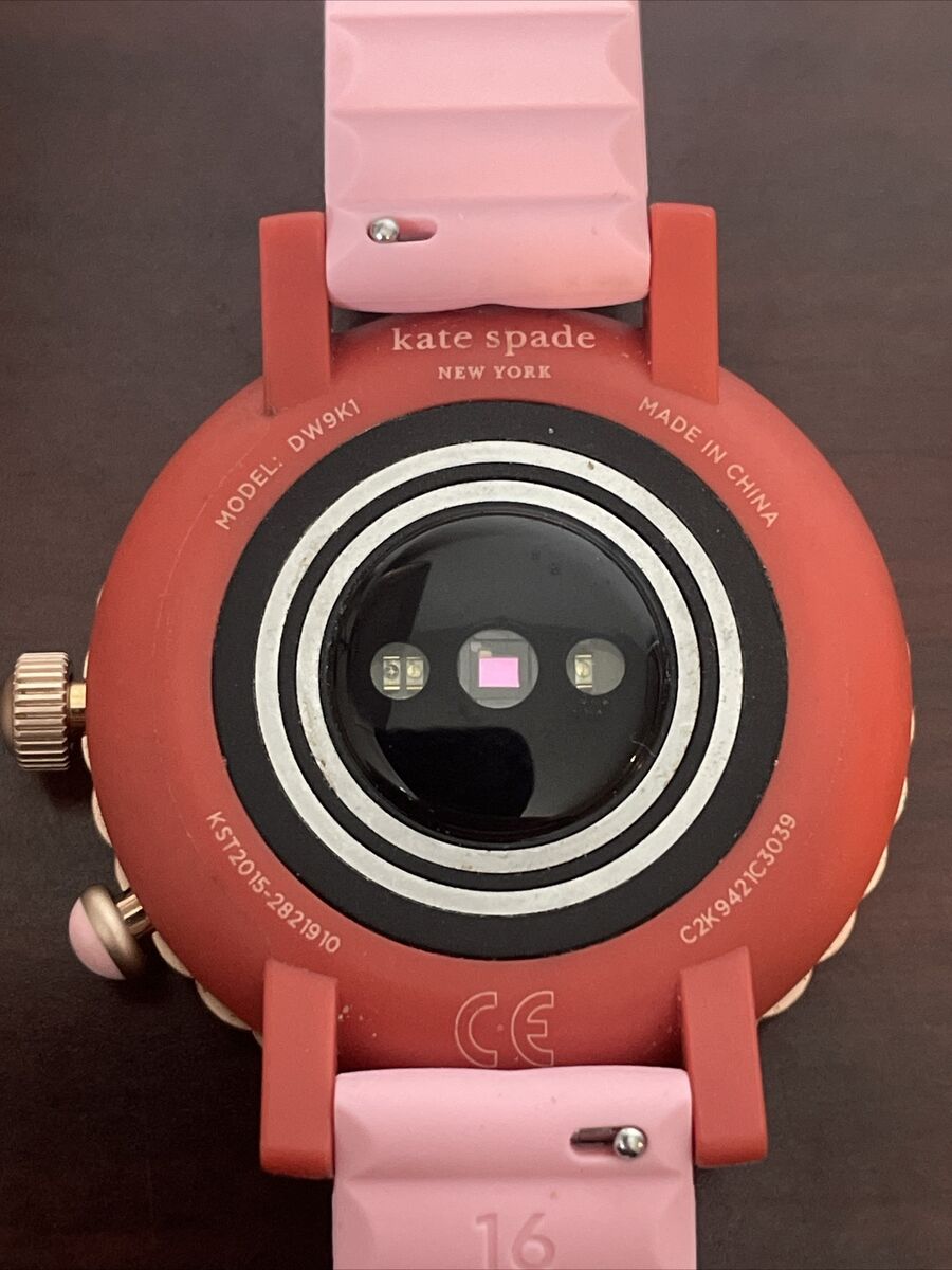 Kate Spade New York Scallop Smartwatch- Pink Band(KST2015 Kate Spade New York Scallop Smartwatch- Pink Band(KST2015