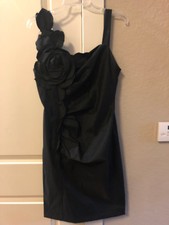 S.L. SL Fashions Little Black Dress Party Bridal Bridesmaid Cocktail Prom Dress