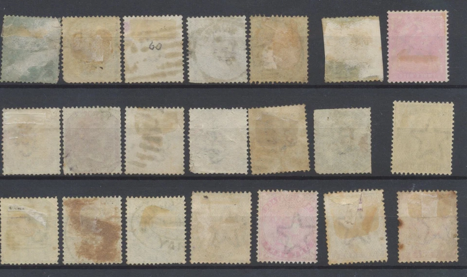 India Stamps 1855-1900 SG35;38/40;52;56;62;65;69;71;79;81;111/3;115/6 CV £222 — 第 2/2 张图片