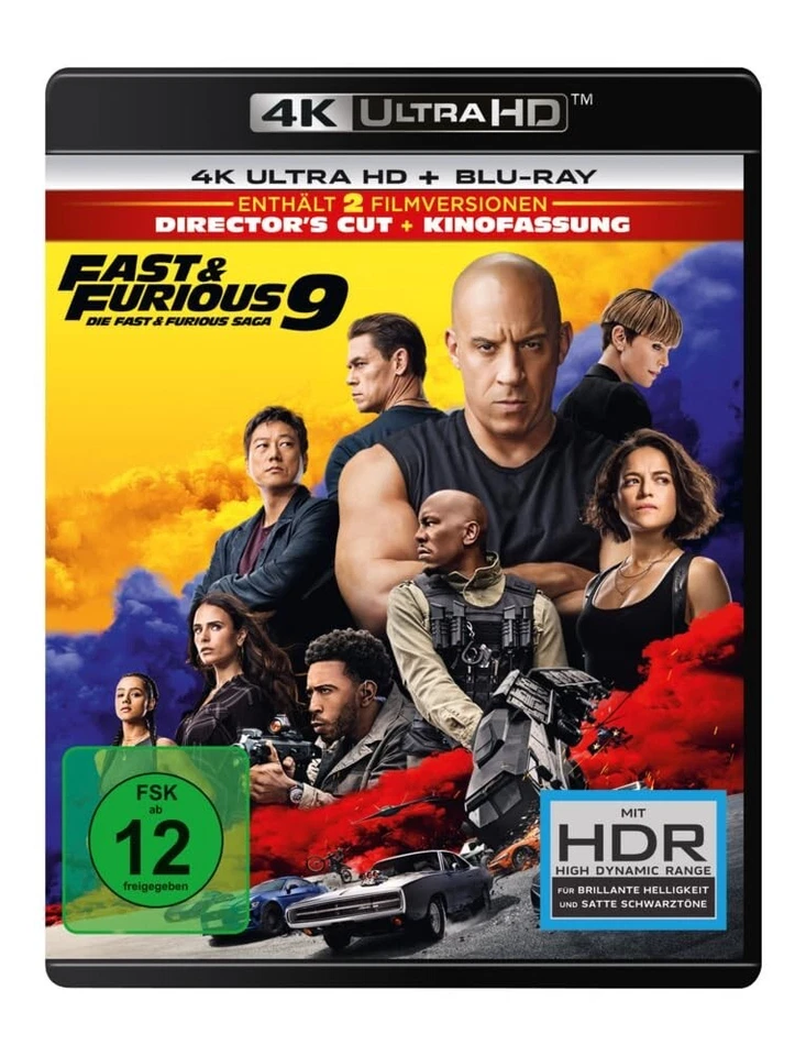 Fast & Furious - Teil: 9 /Directors Cut [4K Ultra HD Blu-ray & Blu-ray/Neu/OVP] - Bild 2 von 4