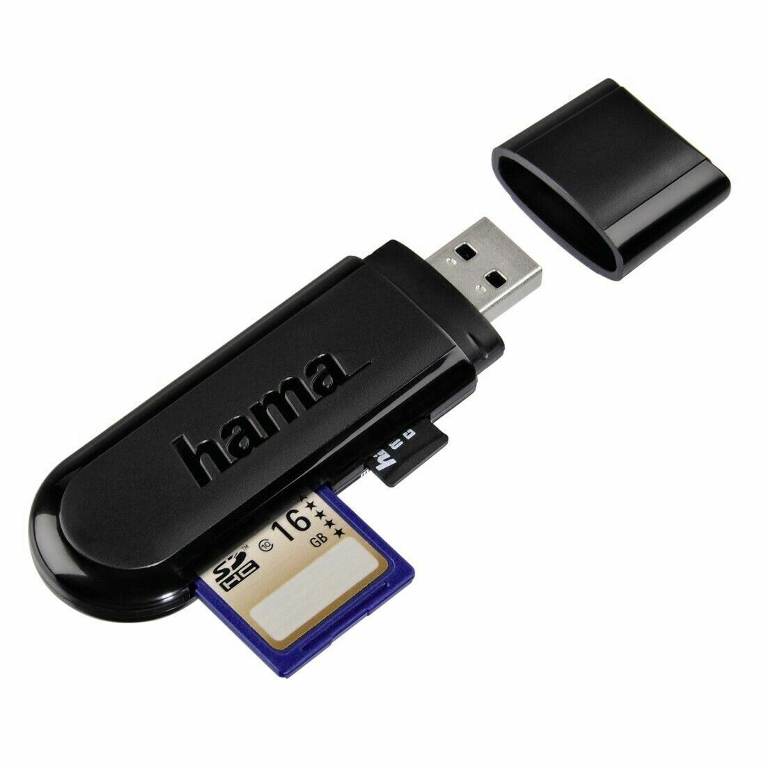 Переходник для сд. Hama USB 3.0 Card Reader. USB 2.0 Hama SD адаптер. Адаптер USB3.1 на микро SD. MICROSD Card Reader USB-C USB 3.0.