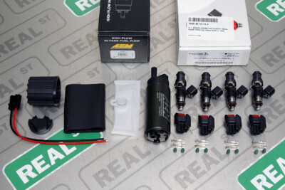 Injector Dynamics ID1050x AEM 340lph Fuel Pump QR25DE Sentra SER Spec V 14mm