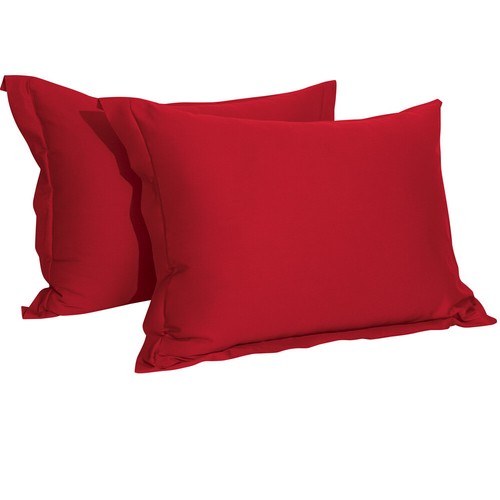 Funda de almohada 100 % algodón satén funda de almohada ultra suave paquete de 2 10 colores - Imagen 30 de 38