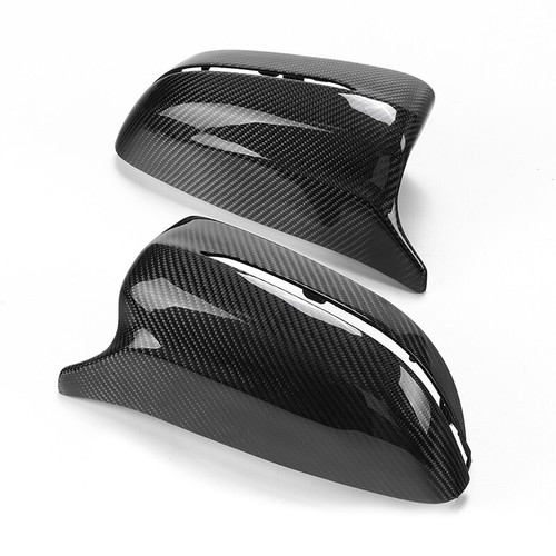 TAPAS DE ESPEJO LATERAL DE FIBRA DE CARBONO REAL PARA 17-21 BMW G30 G20 G11 G12 M ESTILO - Imagen 8 de 10