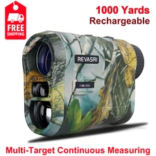 Hunting Laser Rangefinder with Rechargeable Battery 1000 Yards Clear Accurate