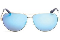 Guess Gu6875 C67 34x (shiny Light Bronze / Blue Mirror) Aviator Sunglasses Guess Gu6875 C67 34x (shiny Light Bronze / Blue Mirror) Aviator Sunglasses