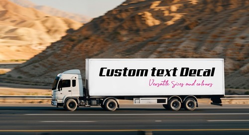 Custom name Sticker Decal Shop Car Motorcycle Bike Mobile Laptop 5~200 cm - Bild 5 von 5