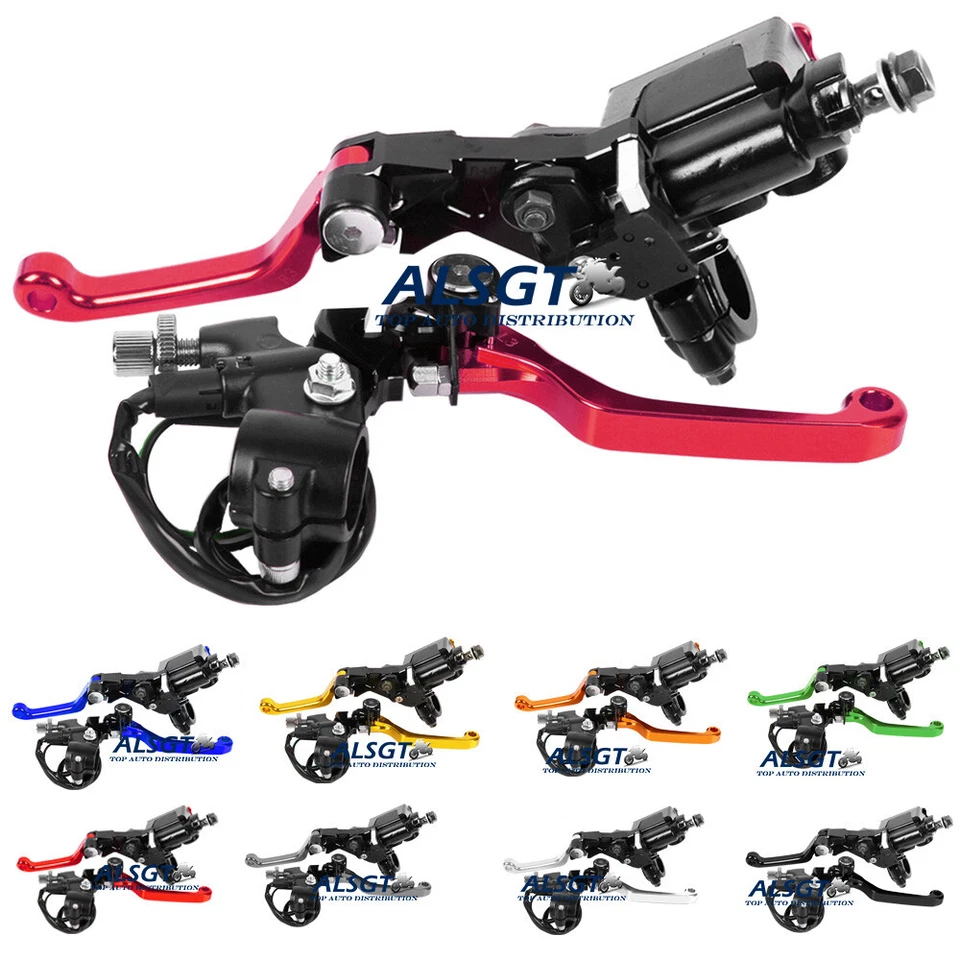 7/8" Brake Master Cylinder Reservoir levers Fit Yamaha YZ250F 2001-2015 14 13 12 — 第 4/4 张图片