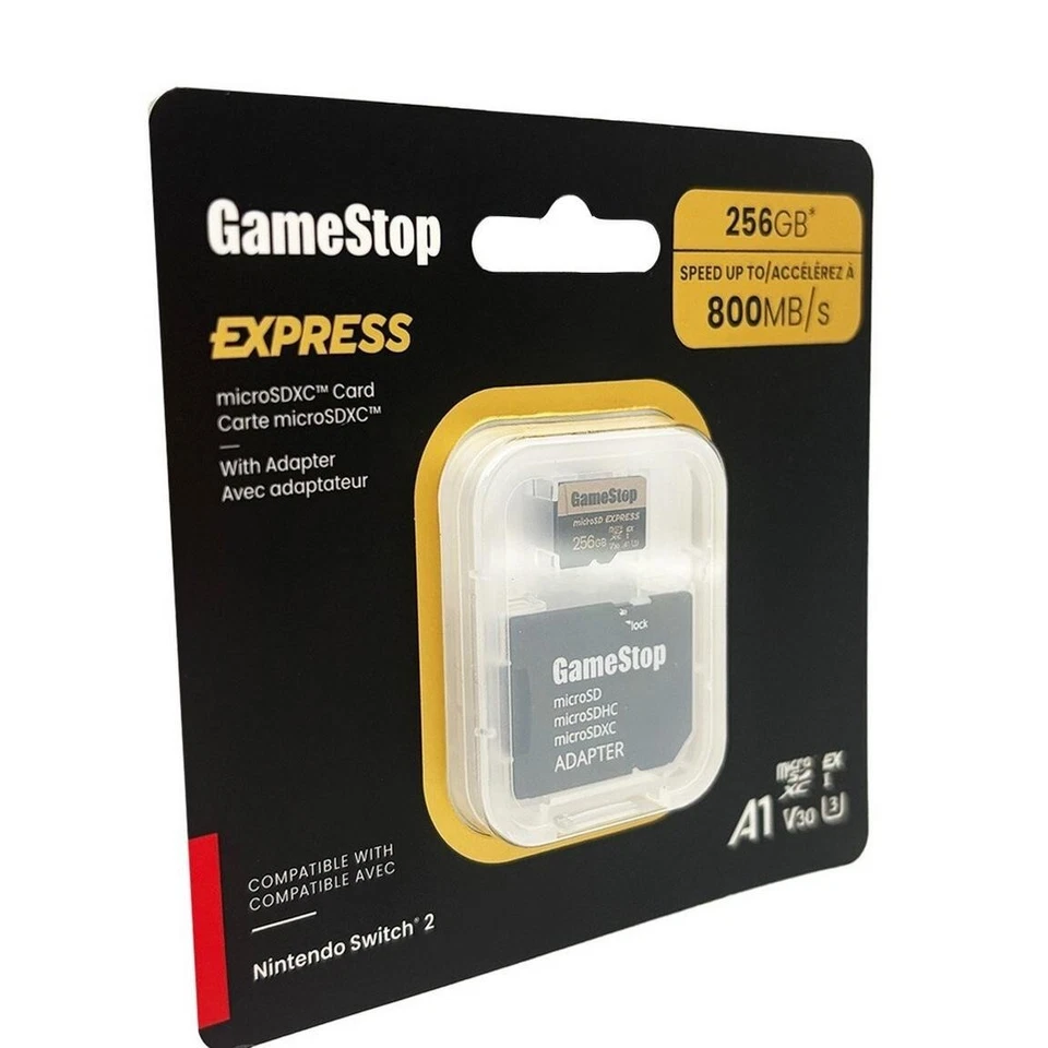 GameStop 256GB Express Micro SD Card for Nintendo Switch 2 - Image 2 of 2