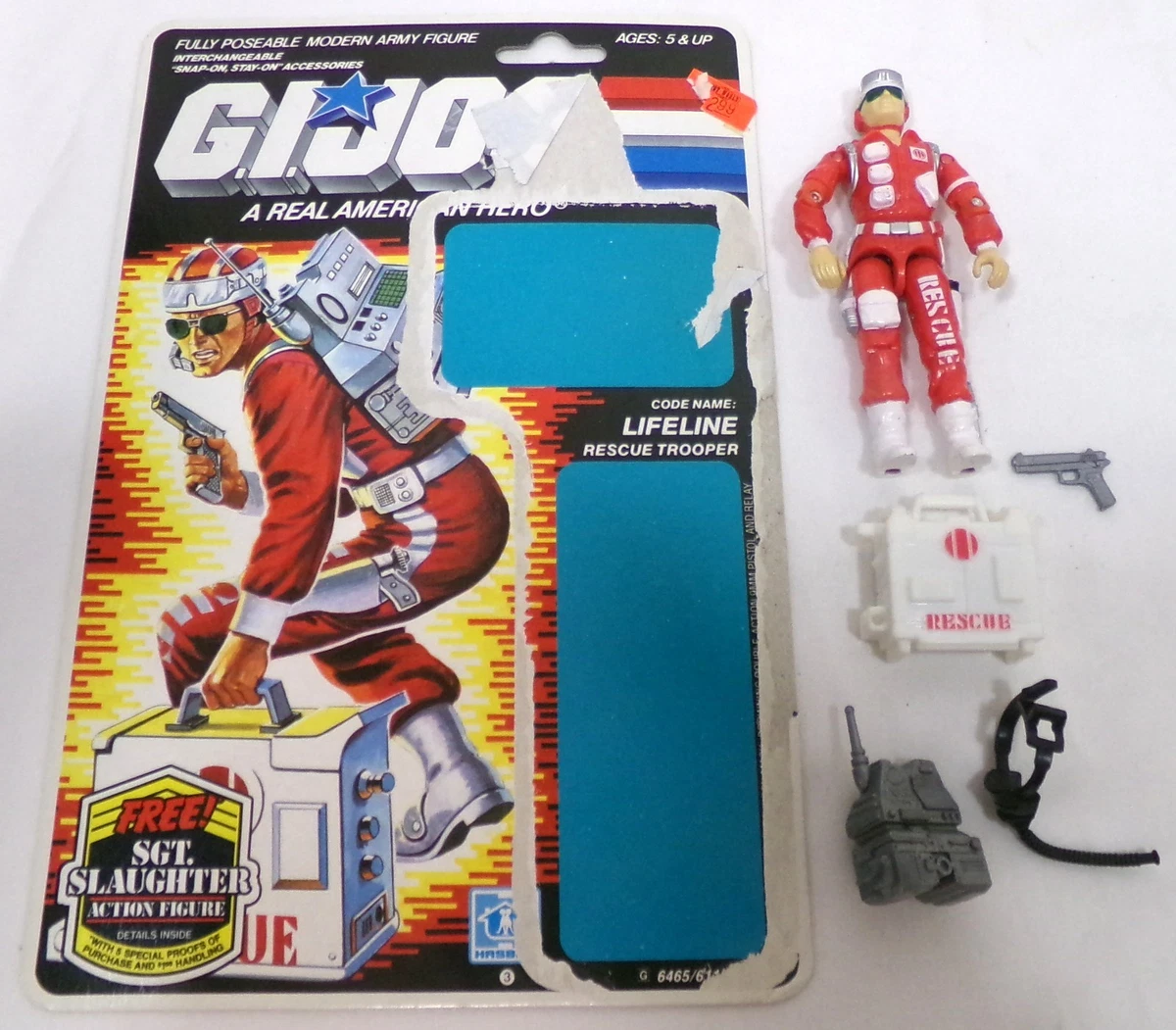 G.I. Joe Military & Adventure Action Figures Tank 1986 Year