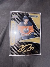 19-20 Upper Deck Engrained - Synthesis Carbon Fiber Autographs Connor McDavid /5
