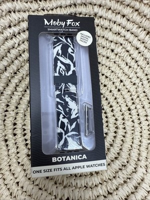 NEW Moby Fox Silicone Apple Watch Band Strap - Botanica - All Models