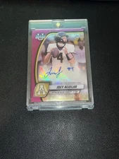 Joey Aguilar 2024 Bowman Chrome 1st Auto Fuchsia Refractor SN #/150 #PA-JAG