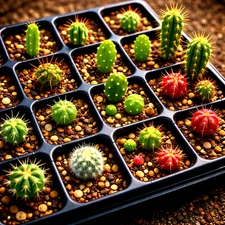 50+ CACTUS SEED MIX | 🌵 | HARDY EXOTIC SUCCULENTS | RARE | NON-GMO | FREE SHIP