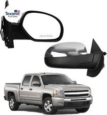 Passenger Side Mirror Compatible with 2007-2013 Chevy Silverado,Gmc Sierra Yukon