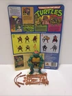 Michaelangelo HARD HEAD Teenage Mutant Ninja Turtles 1988 100% Complete W/card