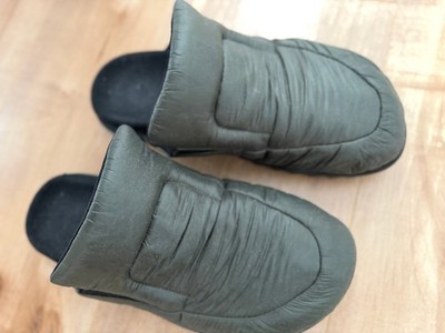 Dries Van Noten Padded Slides Green EU40