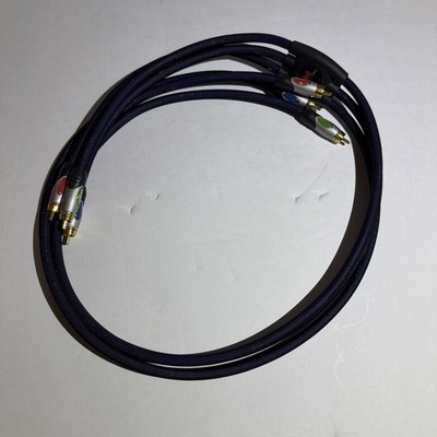 Monster THX Certified Component Video Cable 4ft RGB RCA Gold Plated