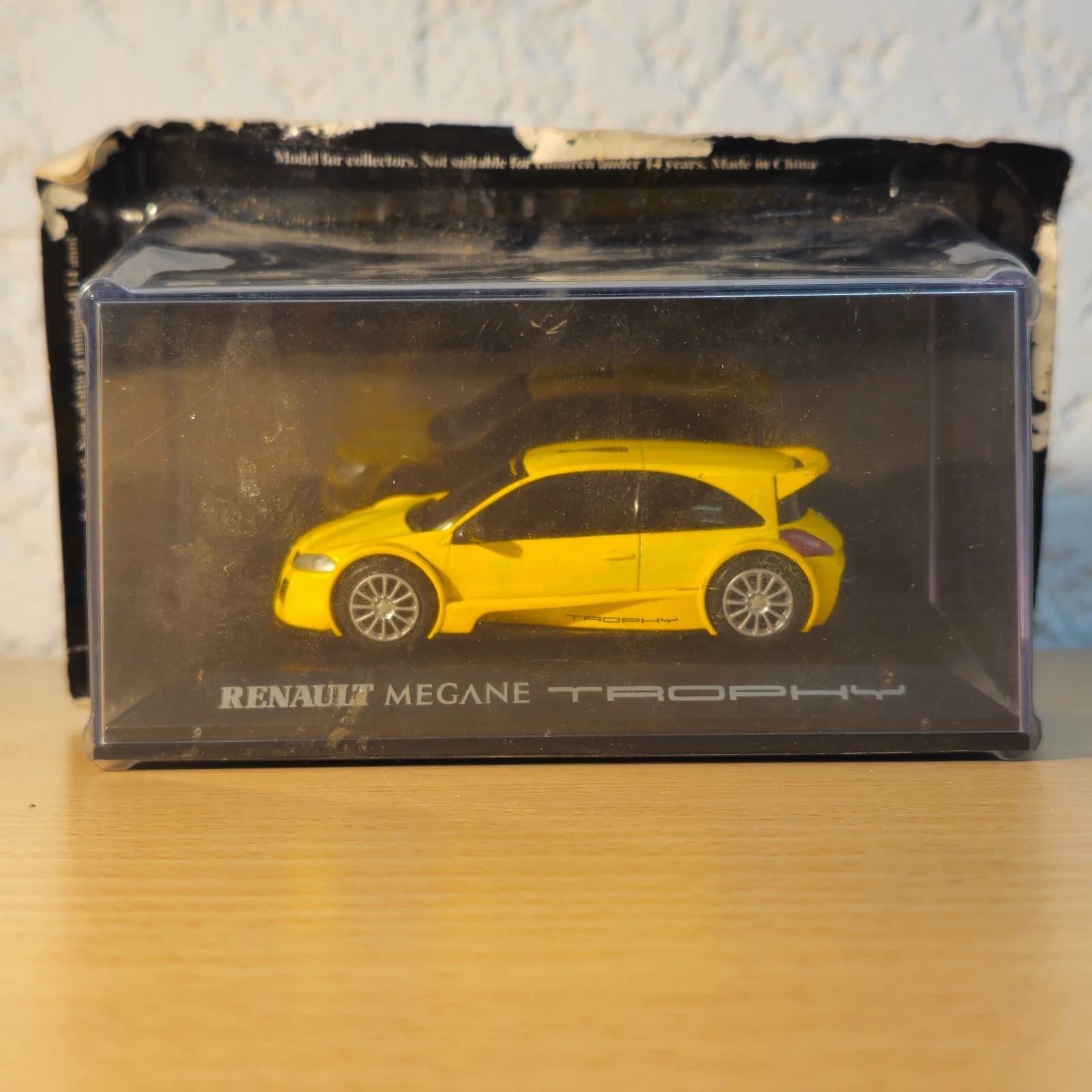 Renault Mégane Trophy Jaune Voiture Miniature 1/43
