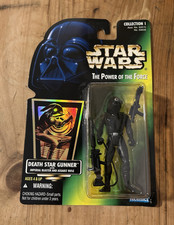1996 Kenner Star Wars The Power of the Force DEATH STAR GUNNER Action Figure