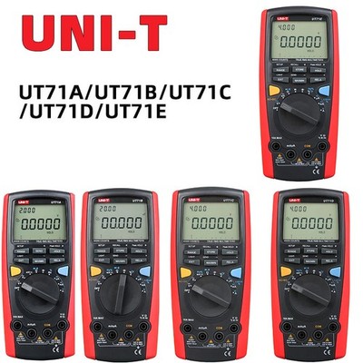 UNI-T UT71A/UT71B/UT71C/UT71D/UT71E Digital Multimeter AC/DC Volt Amp Tester 