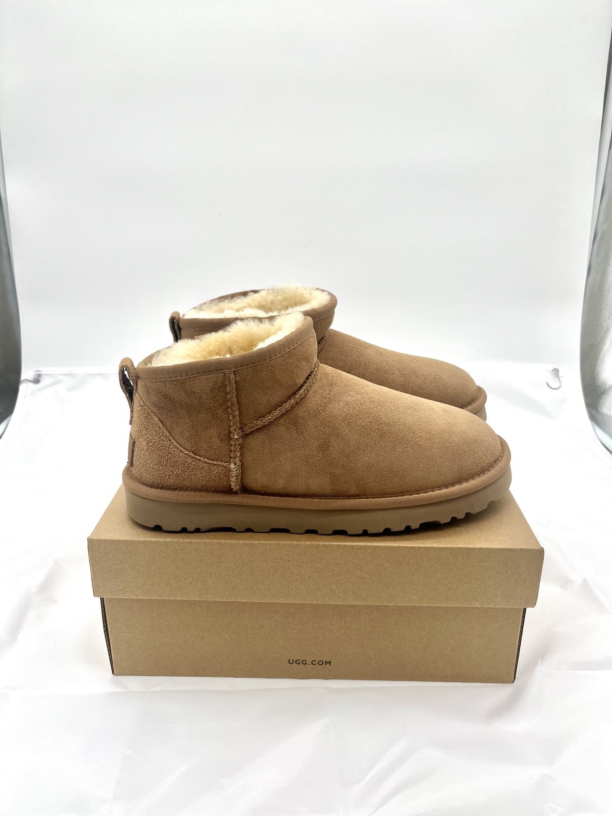 Botas cortas UGG Classic Ultra Mini marrón hasta el tobillo EU 40