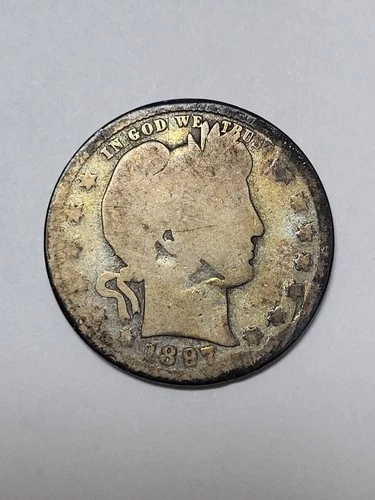 1897 S Barber Quarter CHEAP !!