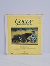 Goldy The Last Of The Golden Bears CED RCA VideoDisc Vestron Video TESTED RARE