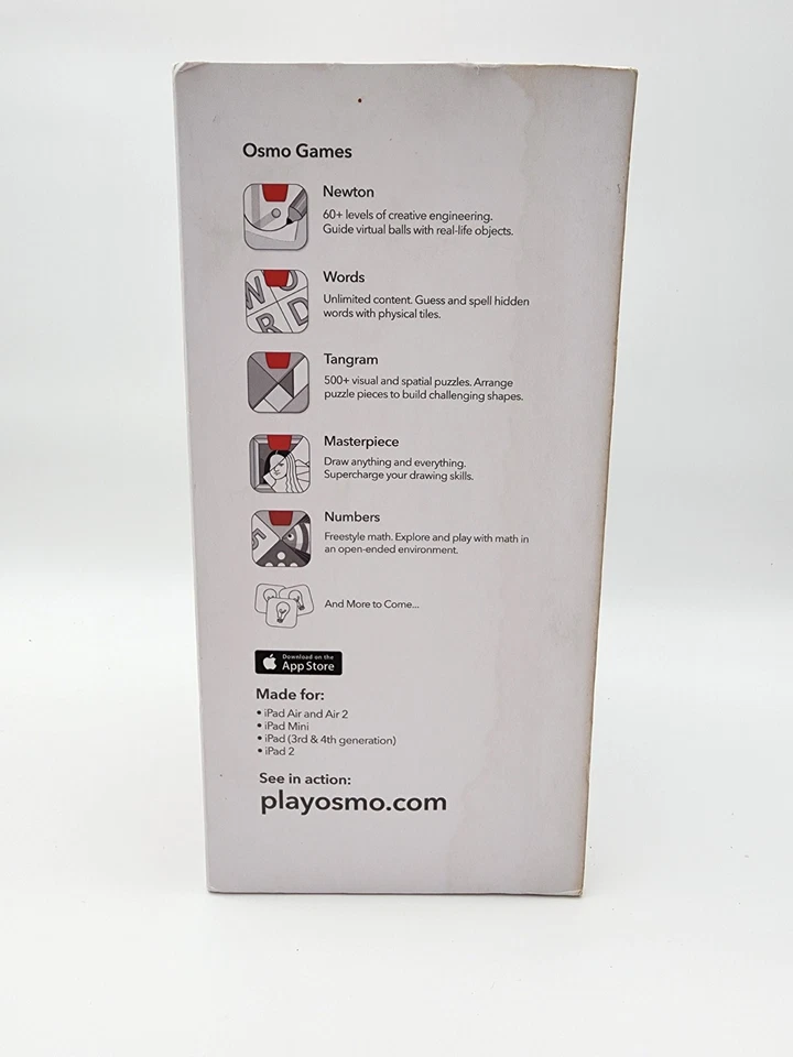 OSMO Genius Kit for Apple iPad Tangram Words Numbers Newton Games Drawing NEW - Image 4 of 4