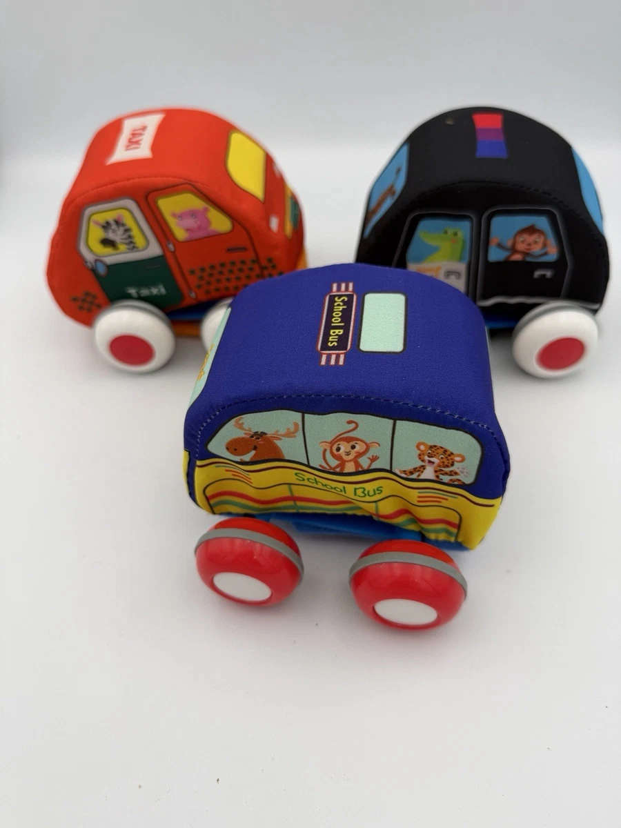 Set De 3 Coches De Juguete Press And Go Zhuporn Para Niños De 1 A 3 Años – Coches De Policía, Bomberos Y Ambulancia, Sin Pilas, Pulsar Y Avanzan, Hechos De ABS Seguro, Regalo Perfecto Para Bebés
