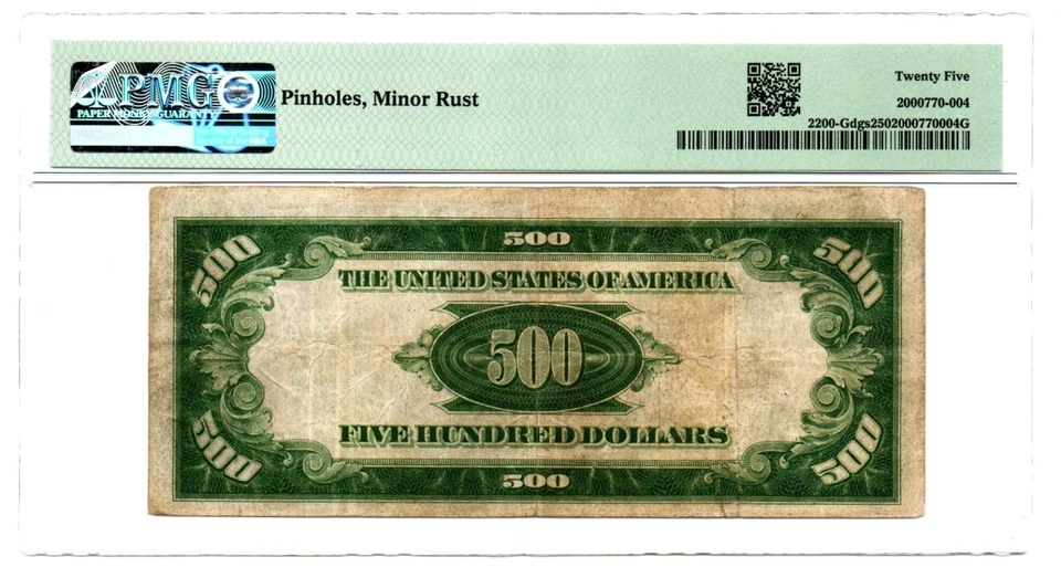 Fr. 2200-G 1928 Federal Reserve Note. PMG Very Fine 25 - Image 2 of 2