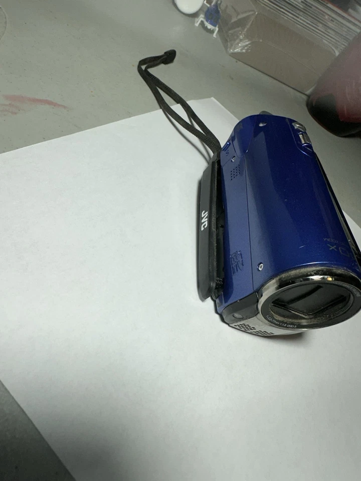 JVC Everio GZ-MS120AU Camcorder Camera Handheld Blue  - Image 4 of 4