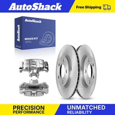 Front Brake Rotors Calipers for 2007-2009 Dodge Caliber 1.8L 2.0L