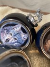 LOT OF 9 BRADFORD EDITIONS MYSTIC SPIRIT WOLF ORNAMENTS DARK BLUE BULB SILVER — photo 10