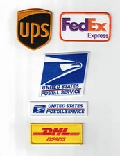 Shipping Freight Logistics Company Patches for DIY Iron-On / Sew-On
