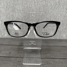 DEA EYEWEAR DE 02028 MIMI GLOSSY BLACK 57/18/145 FLEX HINGE EYEGLASSES New.