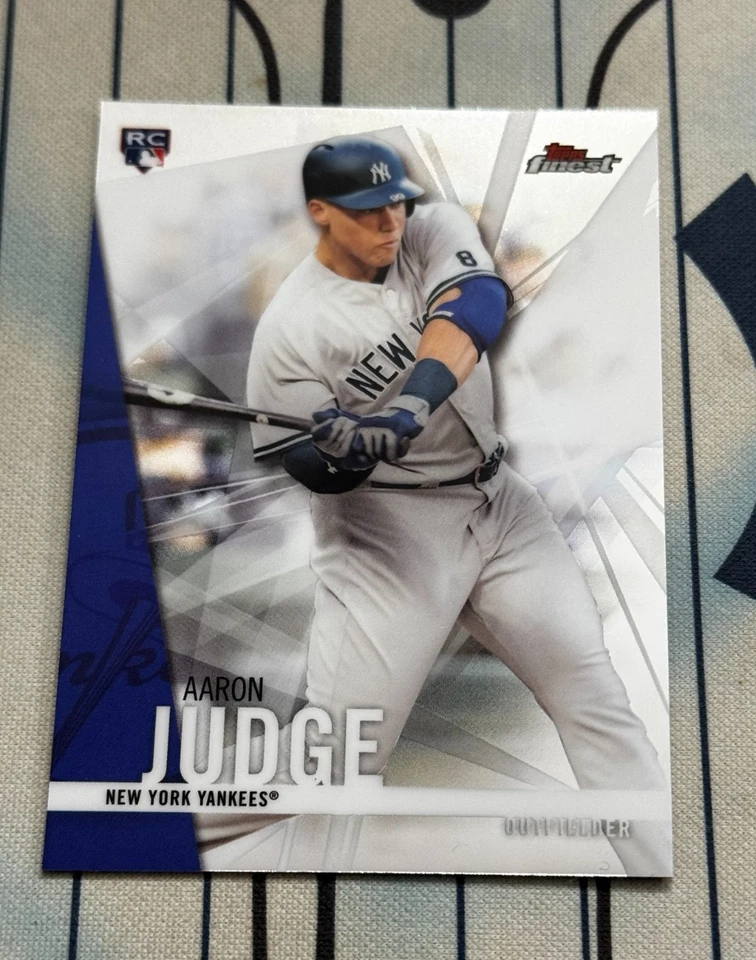 AARON JUDGE RC 2017 Topps Finest # 2 ⚾ Rookie New York YANKEES 02 READ🔥 - Image 3 of 4