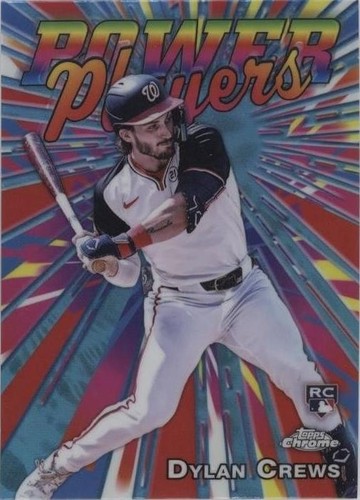 2025 Topps Chrome Cosmic Dylan Crews Sun Planetary Rookie #PPS-8 