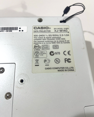 Casio XJ-M140 Laser/LED Hybrid 2500 Lumens 1080p HDMI DLP