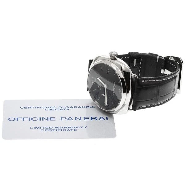 Panerai — Officine Panerai Radiomir Black Seal PAM00388 44mm SS Black Dial Watch #C4031