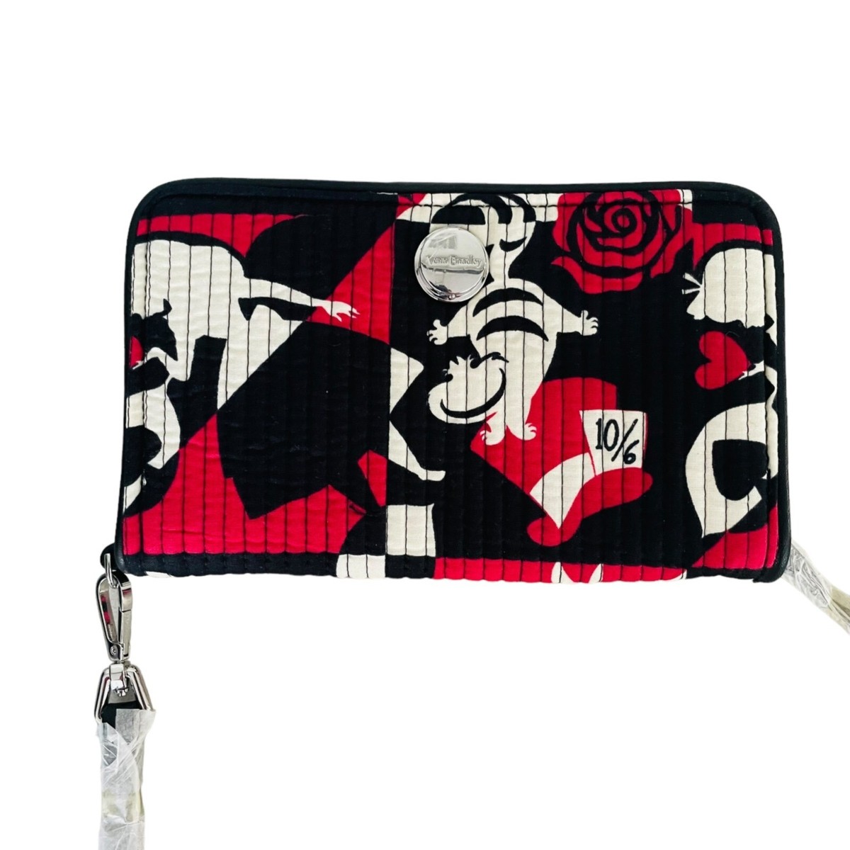 Disney Vera Bradley Alice in Wonderland Painting the Roses Wristlet Wallet