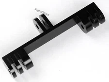 Small Aluminium Dual Bracket Action Camera Holder GoPro Screw Mount Hero 7 8