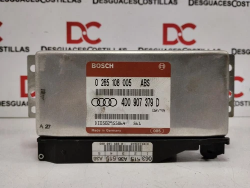 4D0907379D Centralita Abs para AUDI A4 BERLINA (B5) 1.8 1995 144610 - Imagen 1 de 3
